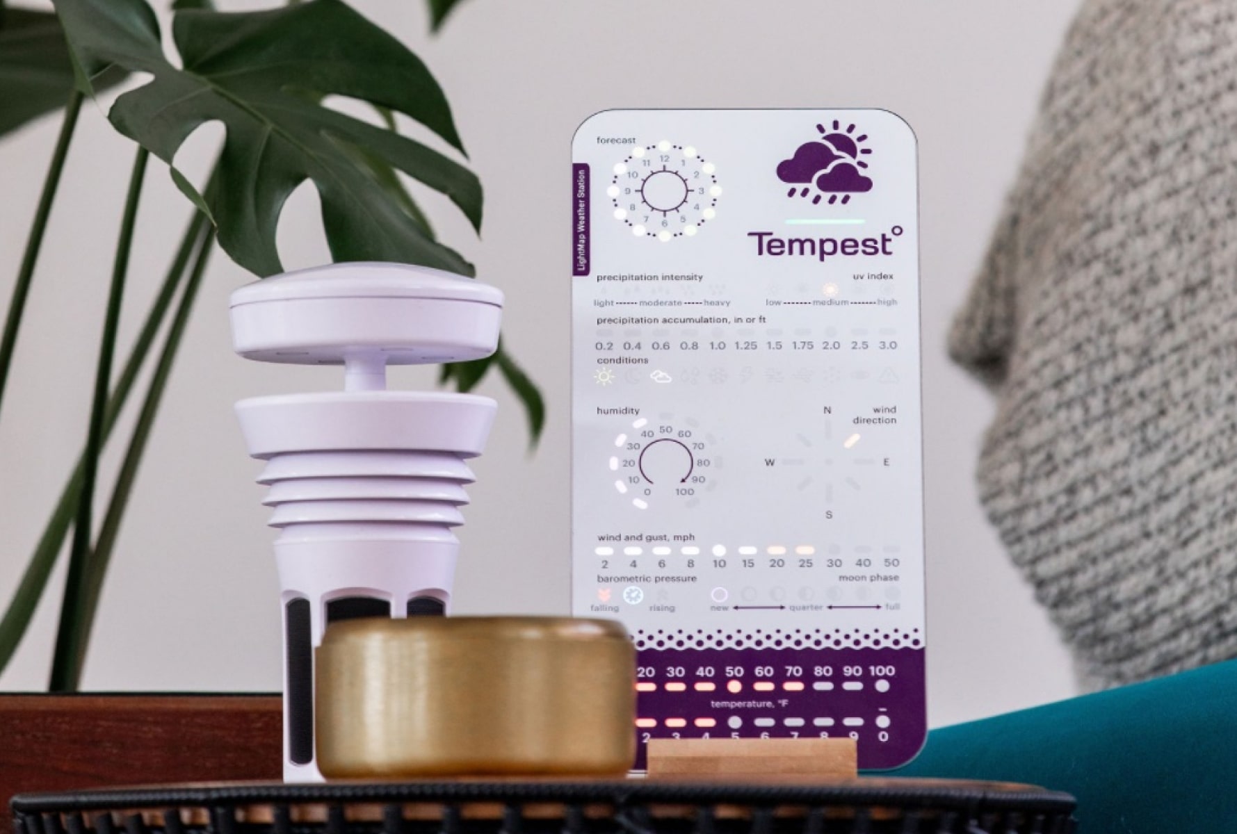 the Tempest Weather System alongside the LightMap Weather Display