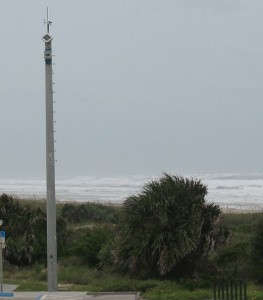 NSB_sandy New Smyrna Beach Hurricane Weather Station