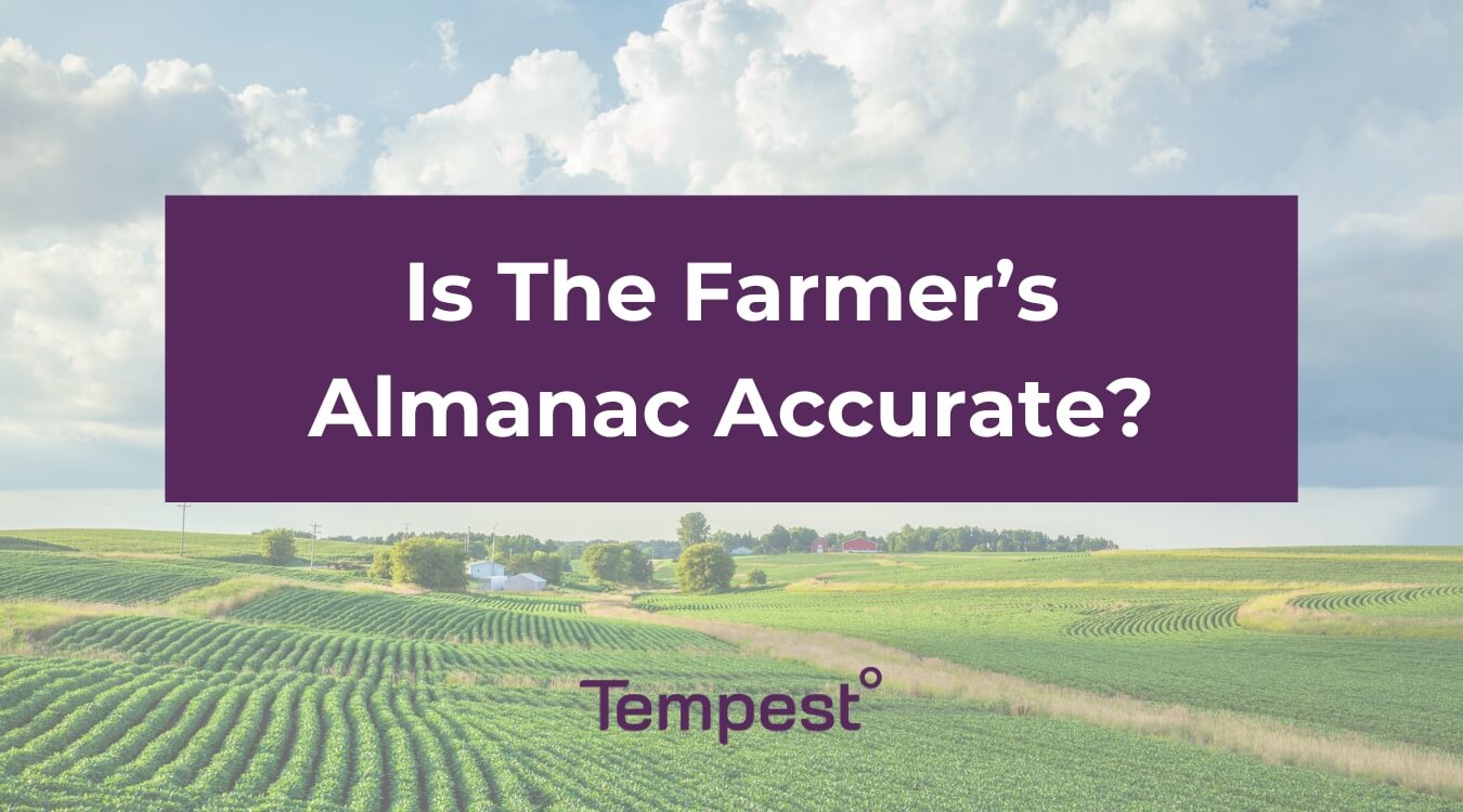 a farm that uses the Farmers' Almanac to predict the weather for farming