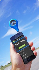 weatherflow wind meter hand